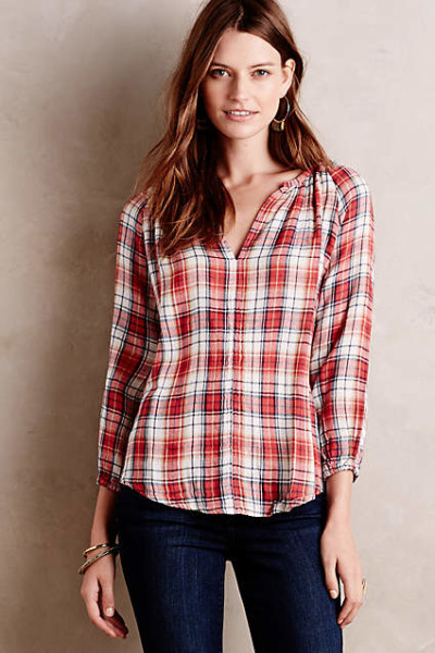 plaid fall shirt