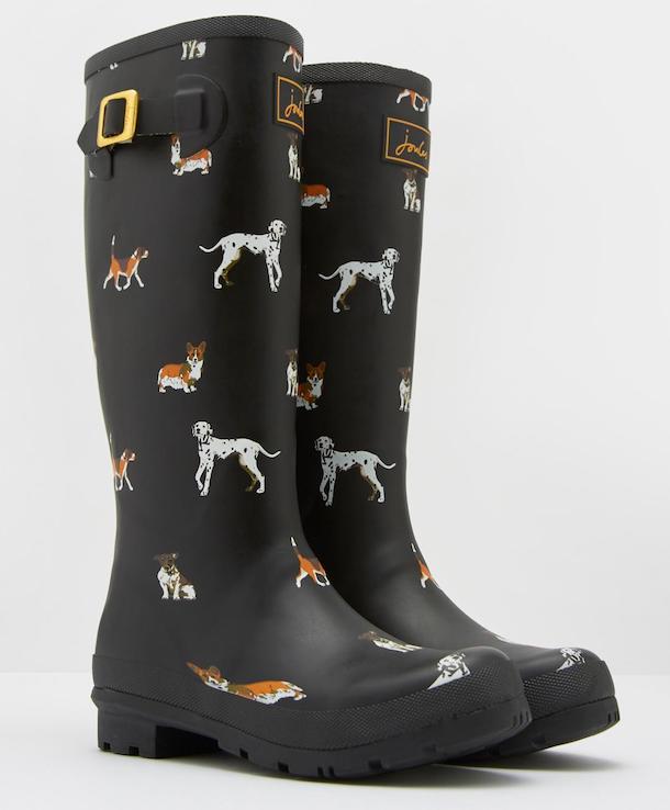 boots with paw prints